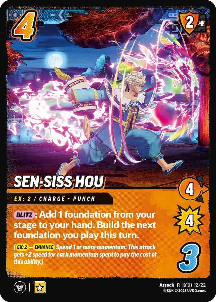 Image for Sen-Siss Hou (KF01 12/22) (Challenger Series: The King of Fighters XV) - UniVersus