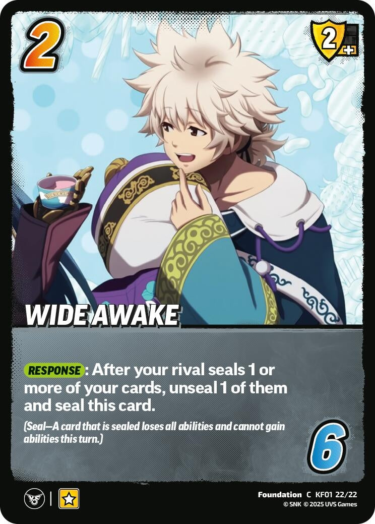 Image for Wide Awake (KF01 22/22) (Challenger Series: The King of Fighters XV) - UniVersus