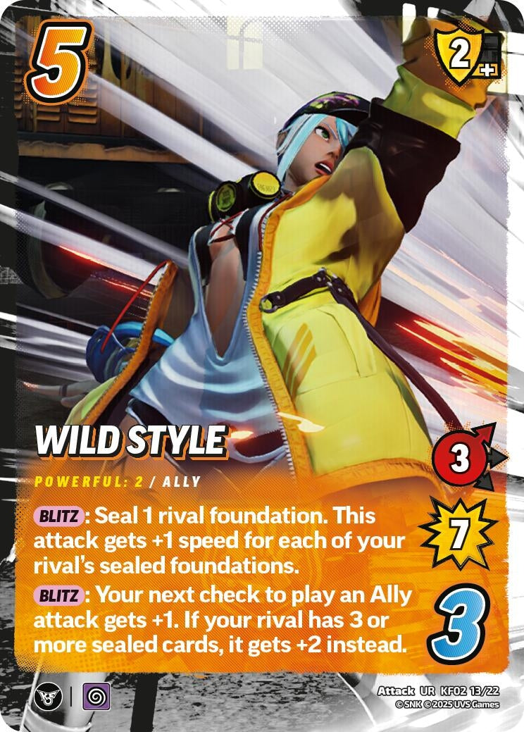 Image for Wild Style (KF02 13/22) (Challenger Series: The King of Fighters XV) - UniVersus