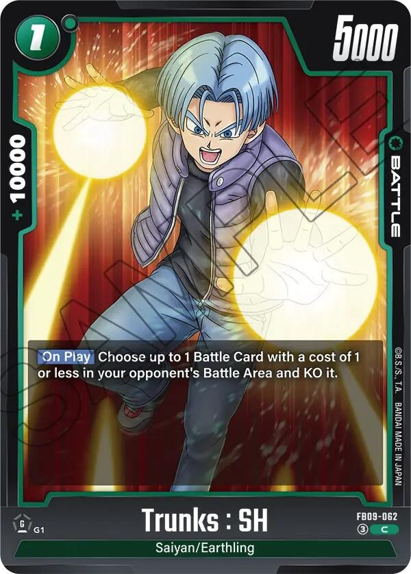 Image for Trunks : SH (FB09-062) (Dual Evolution) - Dragon Ball Super: Fusion World