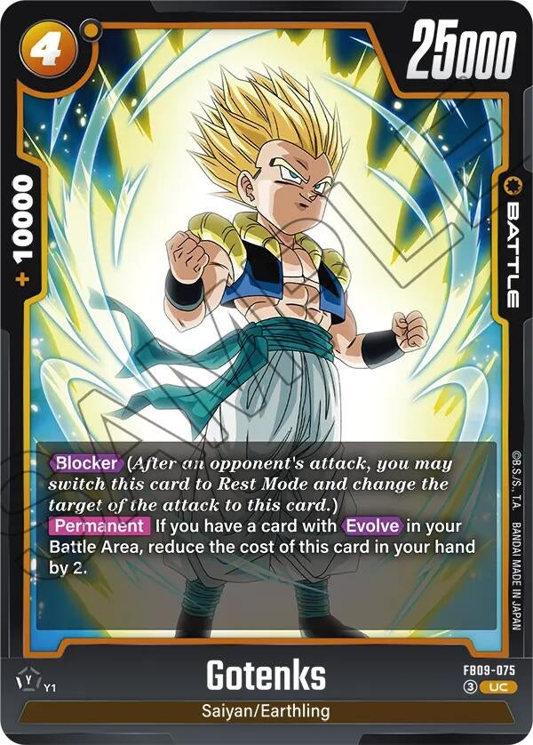 Image for Gotenks - FB09-075 (FB09-075) (Dual Evolution) - Dragon Ball Super: Fusion World