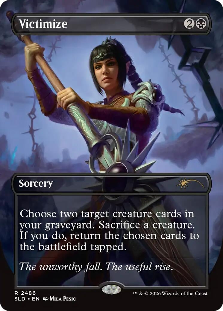 Image for Victimize (2486) (Secret Lair Drop Series) (SLD) - Magic: The Gathering