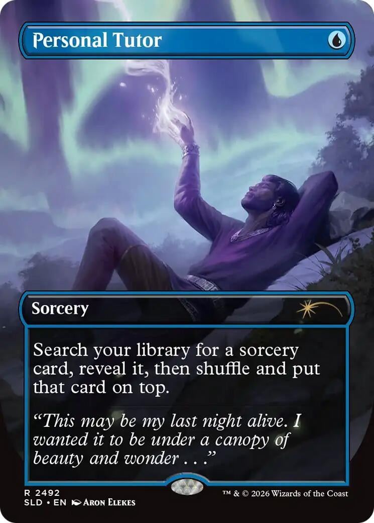 Image for Personal Tutor (2492) (Secret Lair Drop Series) (SLD) - Magic: The Gathering