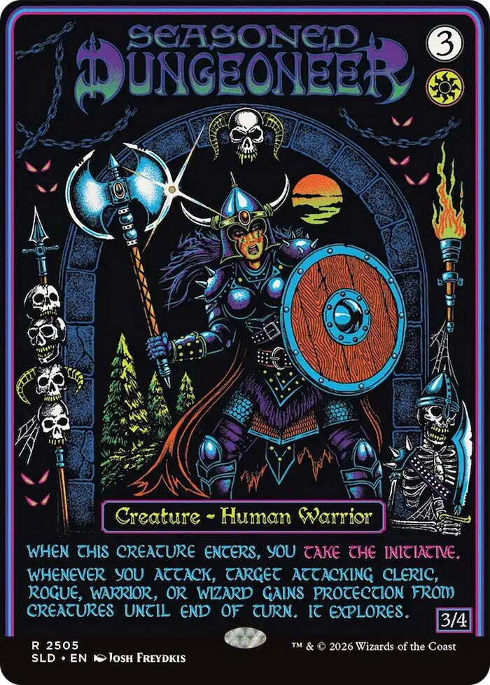 Image for Seasoned Dungeoneer (2505) (Secret Lair Drop Series) (SLD) - Magic: The Gathering