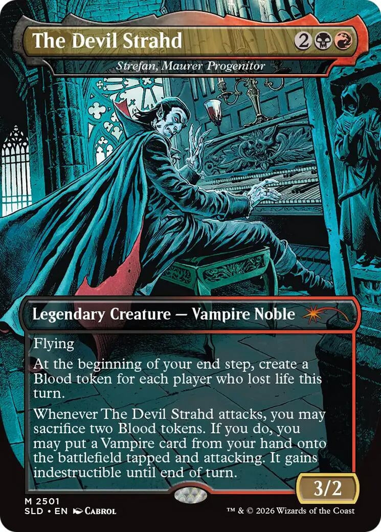 Image for The Devil Strahd - Strefan, Maurer Progenitor (2501) (Secret Lair Drop Series) (SLD) - Magic: The Gathering