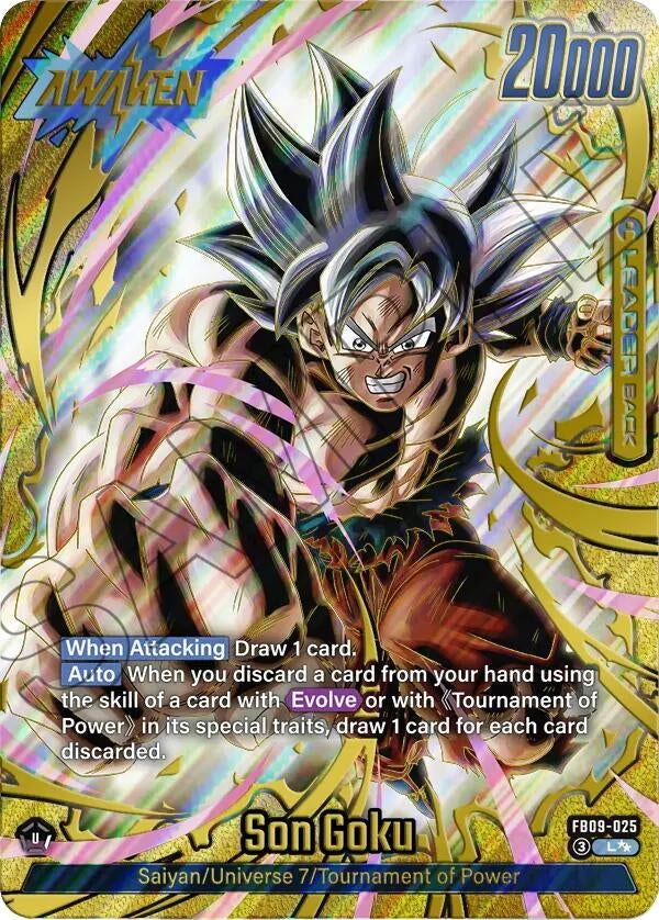 Image for Son Goku - FB09-025 (Super Alternate Art) (FB09-025) (Dual Evolution) - Dragon Ball Super: Fusion World