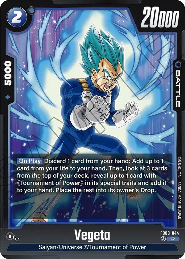 Image for Vegeta - FB09-044 (FB09-044) (Dual Evolution) - Dragon Ball Super: Fusion World