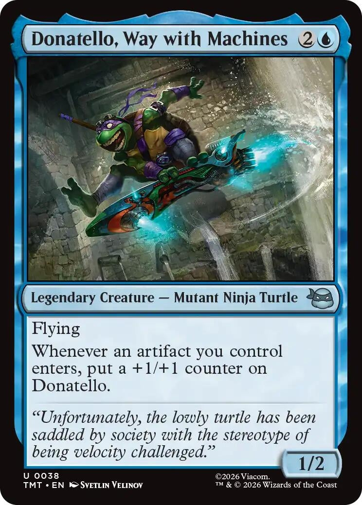 Image for Donatello, Way with Machines (38) (Teenage Mutant Ninja Turtles) - Magic: The Gathering