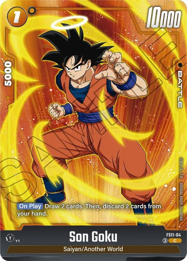 Image for Son Goku - FS11-04 (FS11-04) (Starter Deck EX: The Phase of Evolution) - Dragon Ball Super: Fusion World