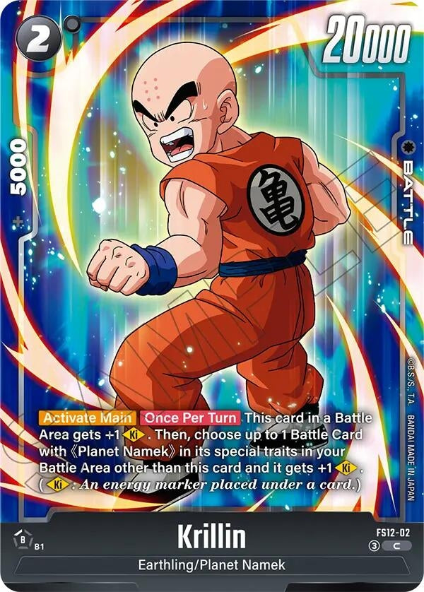 Image for Krillin - FS12-02 (FS12-02) (Starter Deck EX: The Beat of Ki) - Dragon Ball Super: Fusion World