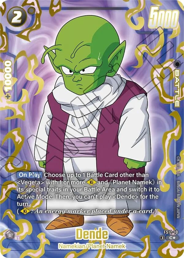 Image for Dende (Gold) (FS12-10) (Starter Deck EX: The Beat of Ki) - Dragon Ball Super: Fusion World
