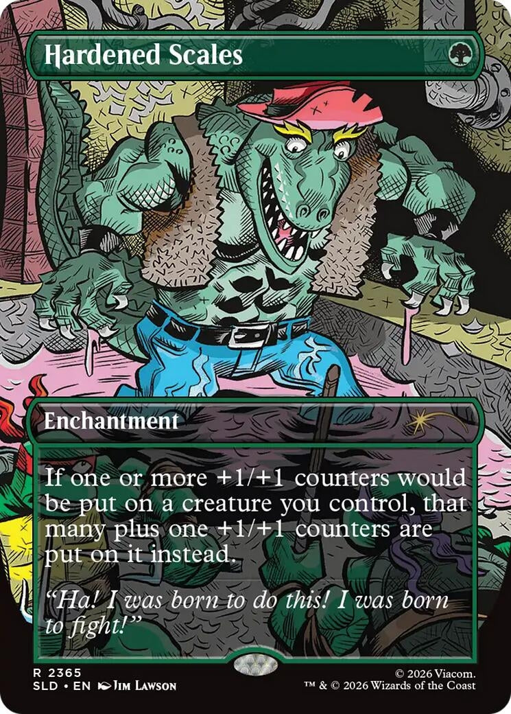Image for Hardened Scales (2365) (Secret Lair Drop Series) (SLD) - Magic: The Gathering