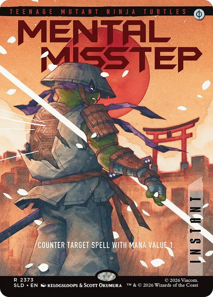 Image for Mental Misstep (2373) (2373) (Secret Lair Drop Series) (SLD) - Magic: The Gathering