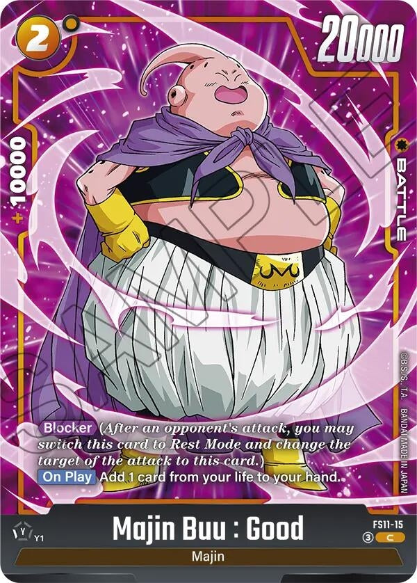 Image for Majin Buu : Good (FS11-15) (Starter Deck EX: The Phase of Evolution) - Dragon Ball Super: Fusion World