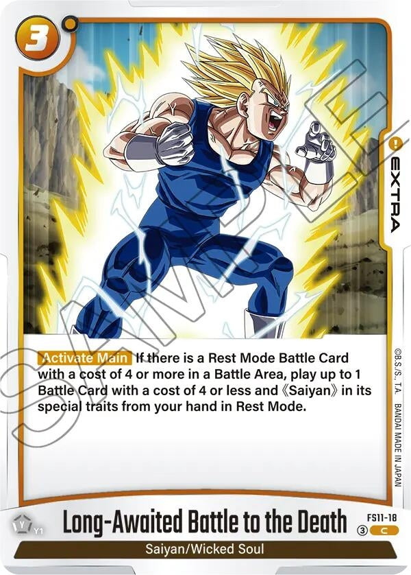 Image for Long-Awaited Battle to the Death (FS11-18) (Starter Deck EX: The Phase of Evolution) - Dragon Ball Super: Fusion World