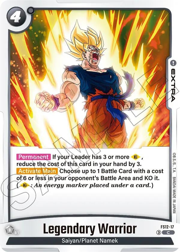 Image for Legendary Warrior (FS12-17) (Starter Deck EX: The Beat of Ki) - Dragon Ball Super: Fusion World