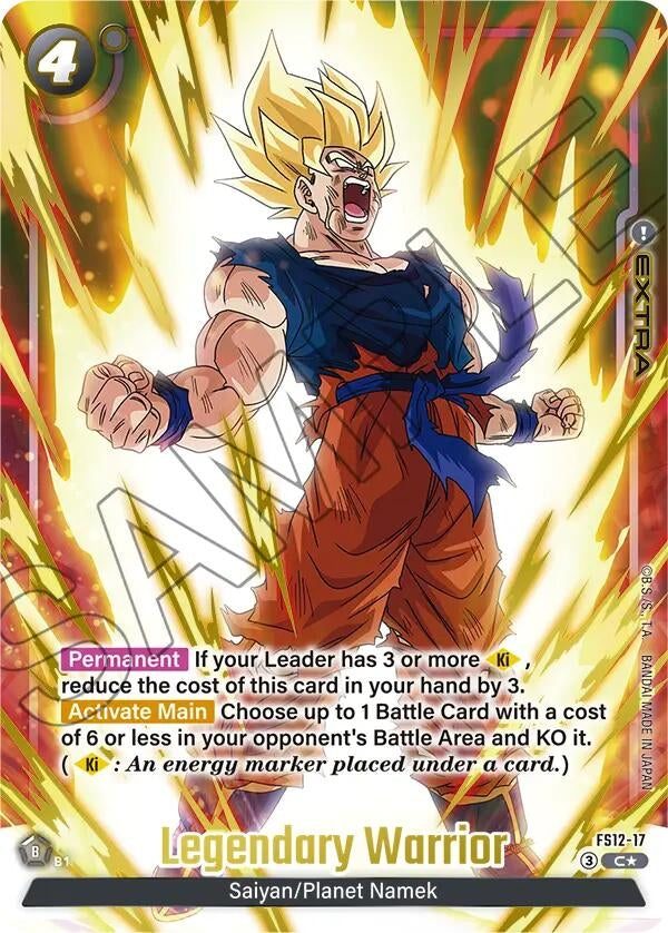 Image for Legendary Warrior (Gold) (FS12-17) (Starter Deck EX: The Beat of Ki) - Dragon Ball Super: Fusion World