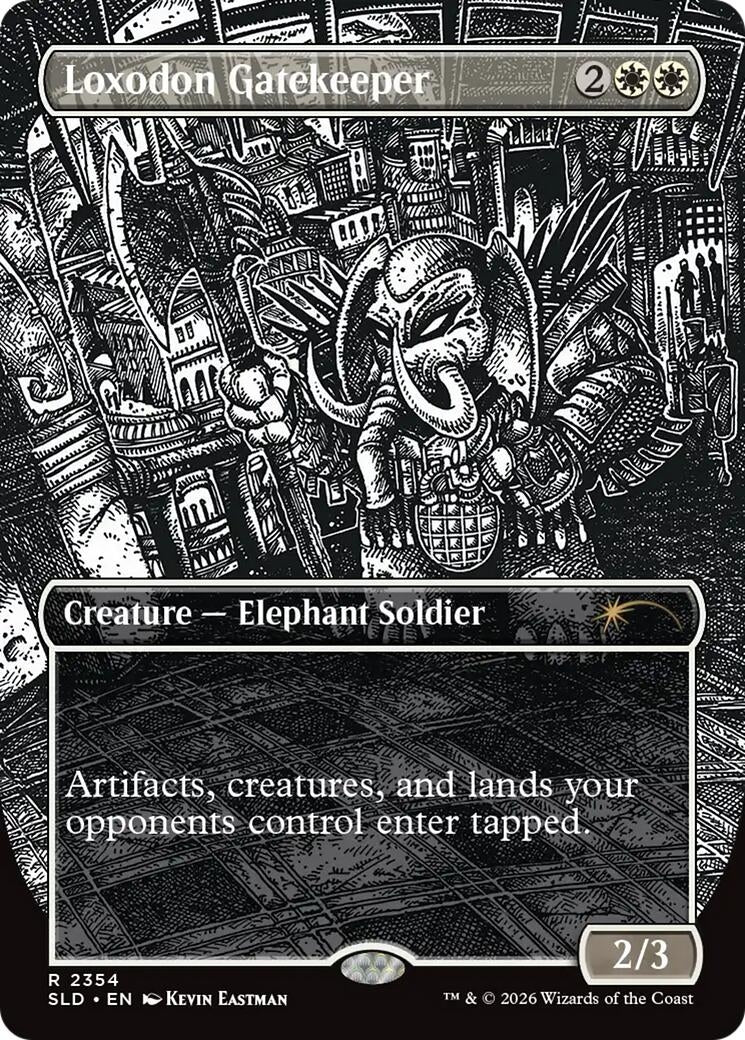 Image for Loxodon Gatekeeper (2354) (2354) (Secret Lair Drop Series) (SLD) - Magic: The Gathering