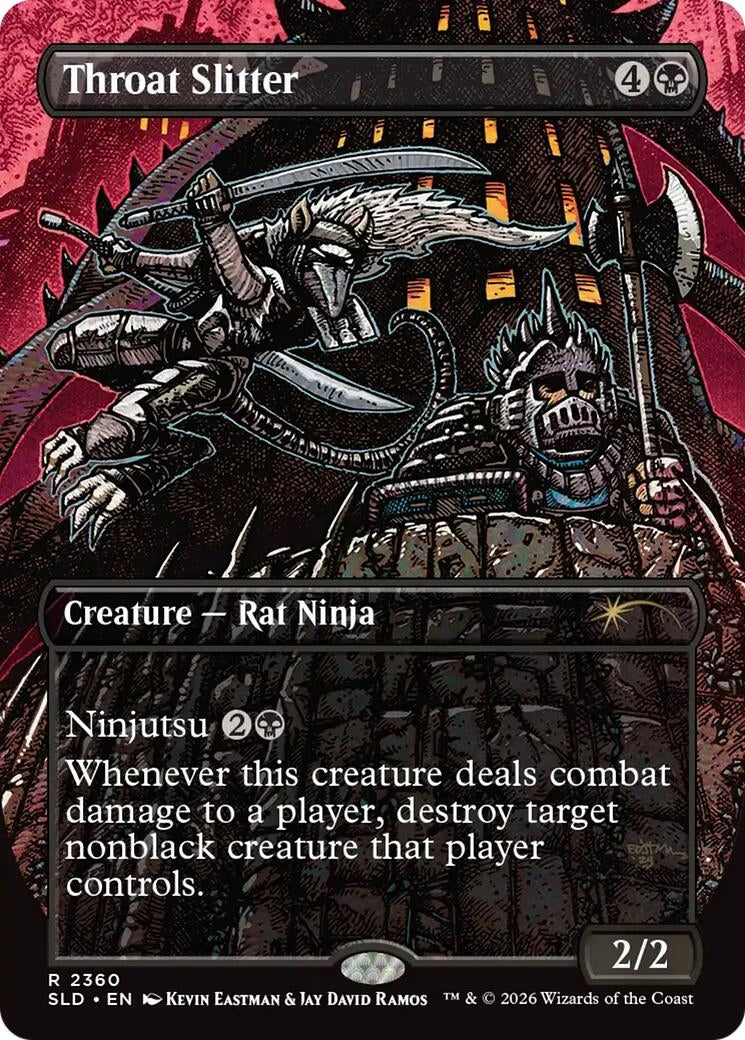 Image for Throat Slitter (2360) (2360) (Secret Lair Drop Series) (SLD) - Magic: The Gathering