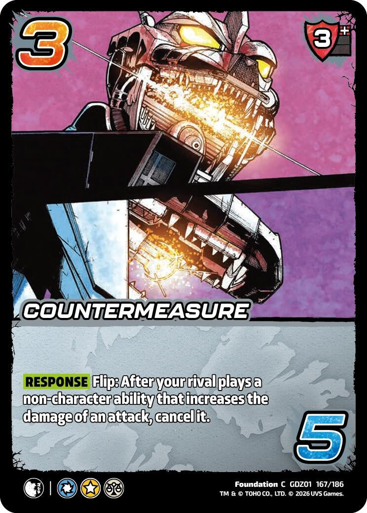 Image for Countermeasure (GDZ01 167/186) (Godzilla: Reign of Kaiju) - UniVersus