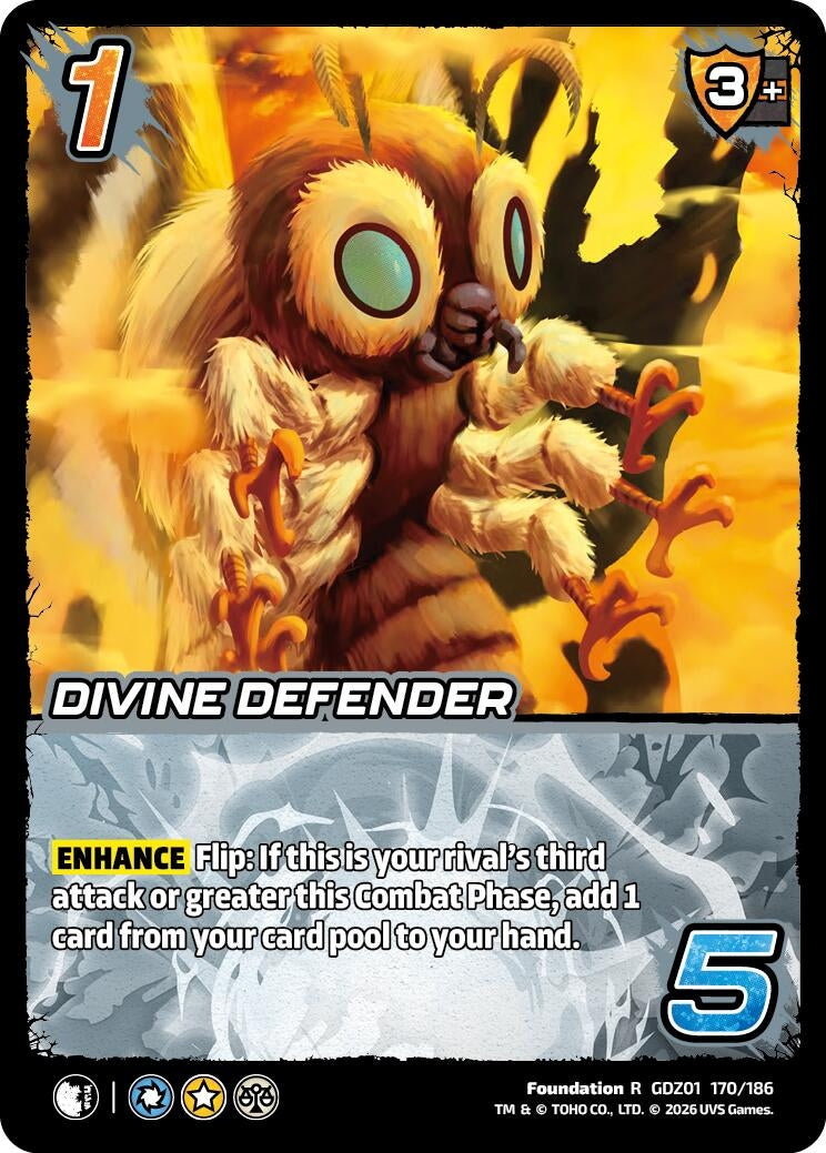 Image for Divine Defender (GDZ01 170/186) (Godzilla: Reign of Kaiju) - UniVersus