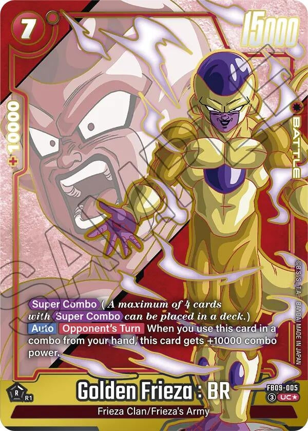 Image for Golden Frieza : BR (Alternate Art) (FB09-005) (Dual Evolution) - Dragon Ball Super: Fusion World