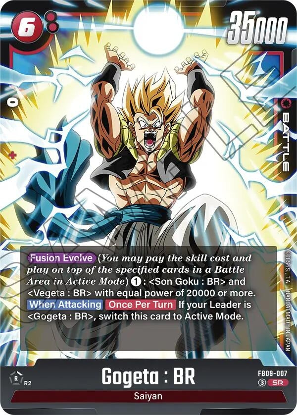 Image for Gogeta : BR - FB09-007 (FB09-007) (Dual Evolution) - Dragon Ball Super: Fusion World