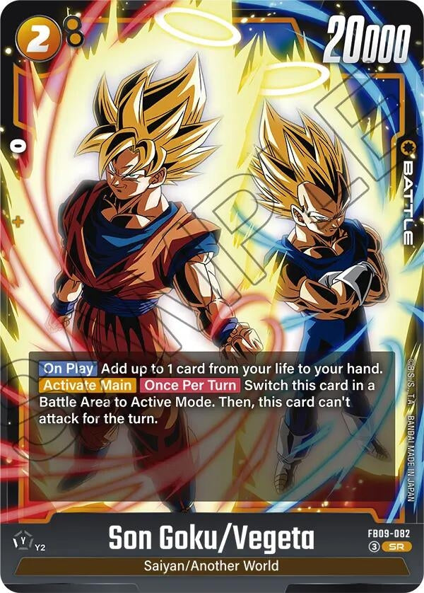 Image for Son Goku/Vegeta (FB09-082) (Dual Evolution) - Dragon Ball Super: Fusion World