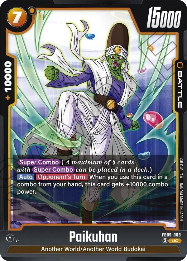 Image for Paikuhan - FB09-088 (FB09-088) (Dual Evolution) - Dragon Ball Super: Fusion World