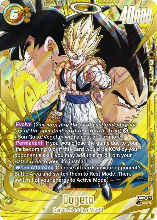 Image for Gogeta (Super Alternate Art) (FB09-122) (Dual Evolution) - Dragon Ball Super: Fusion World