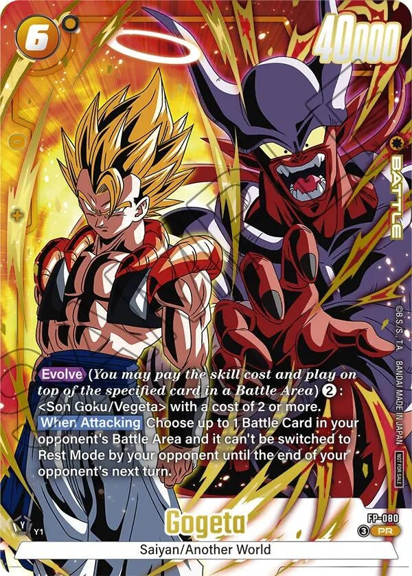 Image for Gogeta - FP-080 (2nd Anniversary Pack) (FP-080) (Fusion World Promotion Cards and Packs) (DBSFW_PR) - Dragon Ball Super: Fusion World