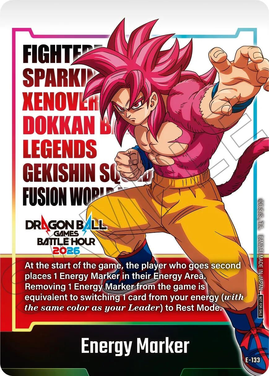 Image for Energy Marker (E-133) (E-133) (Fusion World Energy Markers) (DBSFW_EM) - Dragon Ball Super: Fusion World