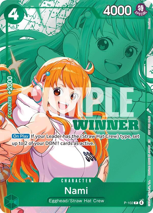 Image for Nami (Winner Pack 2026 Vol. 2) (P-102) (One Piece Promotion Cards) (OP-PR) - One Piece Card Game