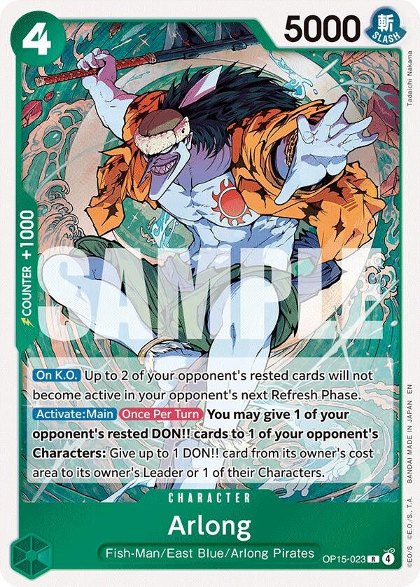 Image for Arlong (OP15-023) (Adventure on Kami's Island) - One Piece Card Game