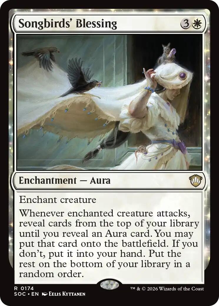 Image for Songbirds' Blessing (174) (Secrets of Strixhaven) - Magic: The Gathering
