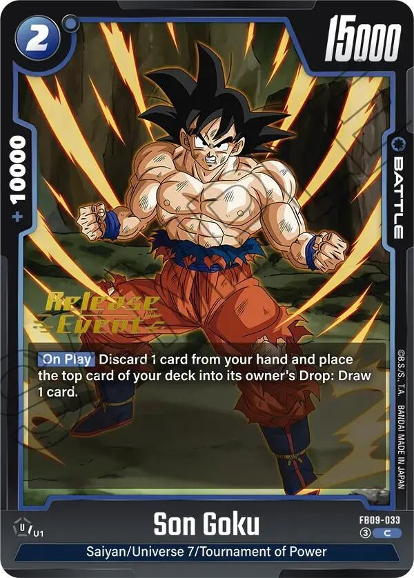 Image for Son Goku - FB09-033 (FB09-033) (Dual Evolution Release Event Cards) (FB09_PR) - Dragon Ball Super: Fusion World