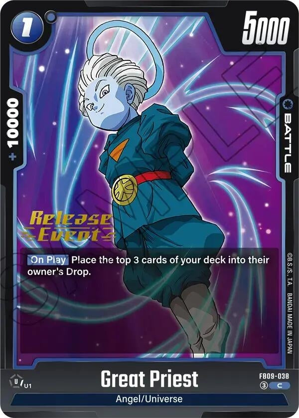 Image for Great Priest (FB09-038) (Dual Evolution Release Event Cards) (FB09_PR) - Dragon Ball Super: Fusion World