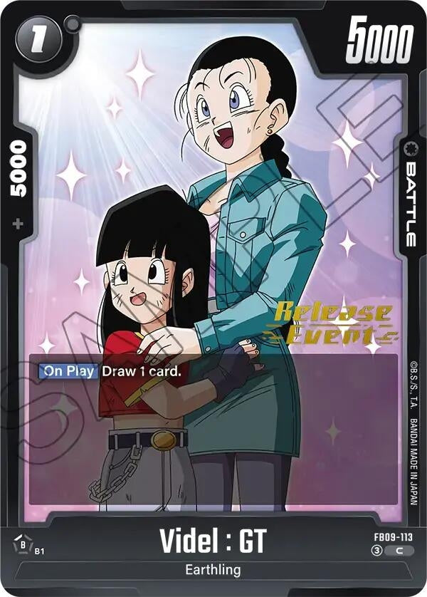Image for Videl : GT (FB09-113) (Dual Evolution Release Event Cards) (FB09_PR) - Dragon Ball Super: Fusion World
