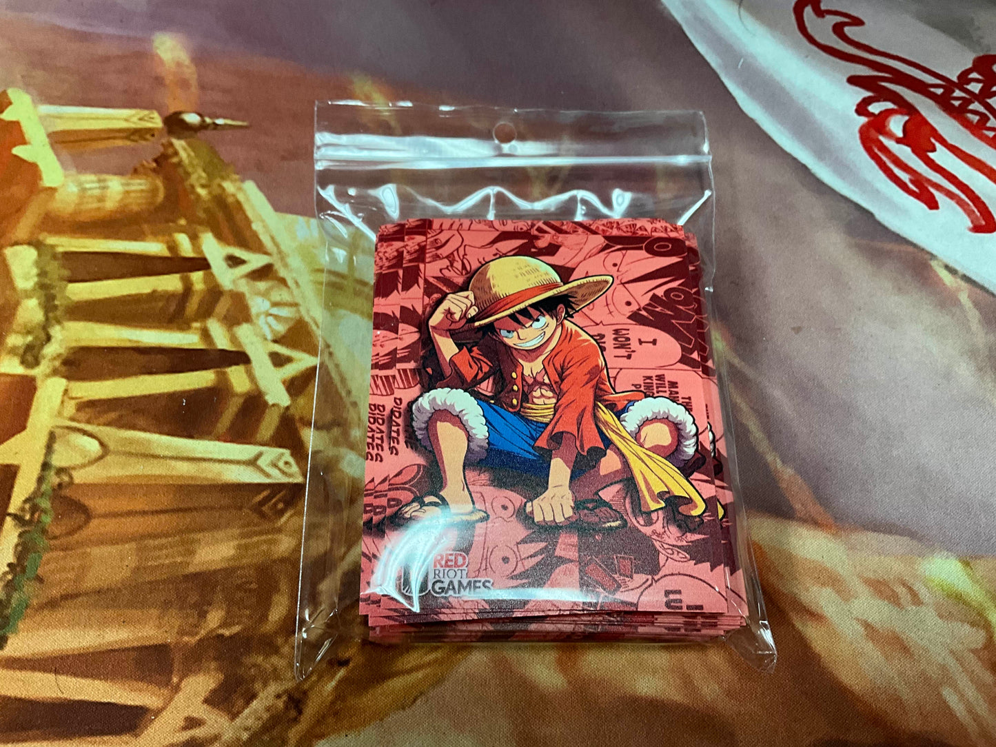 Red Riot Sleeves - Monkey D. Luffy 60ct