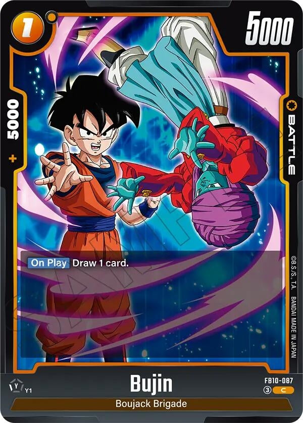 Image for Bujin - FB10-087 (FB10-087) (Cross Force) (FB10) - Dragon Ball Super: Fusion World