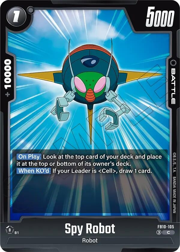 Image for Spy Robot (FB10-105) (Cross Force) (FB10) - Dragon Ball Super: Fusion World