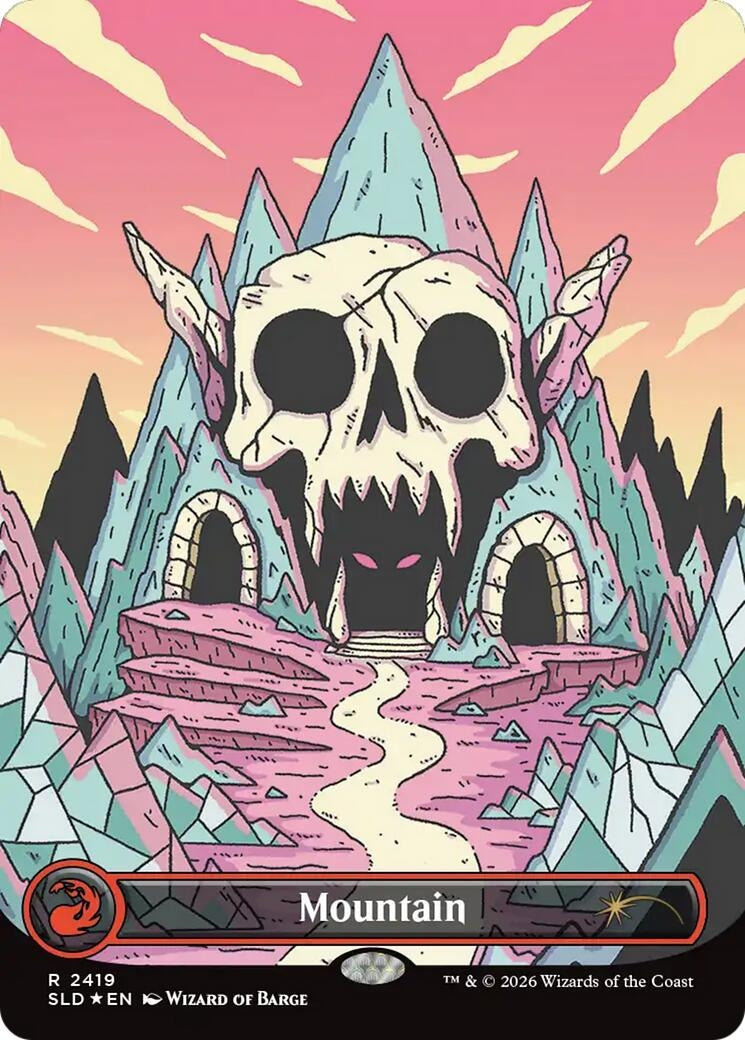 Image for Mountain (2419) (2419) (Secret Lair Drop Series) (SLD) - Magic: The Gathering