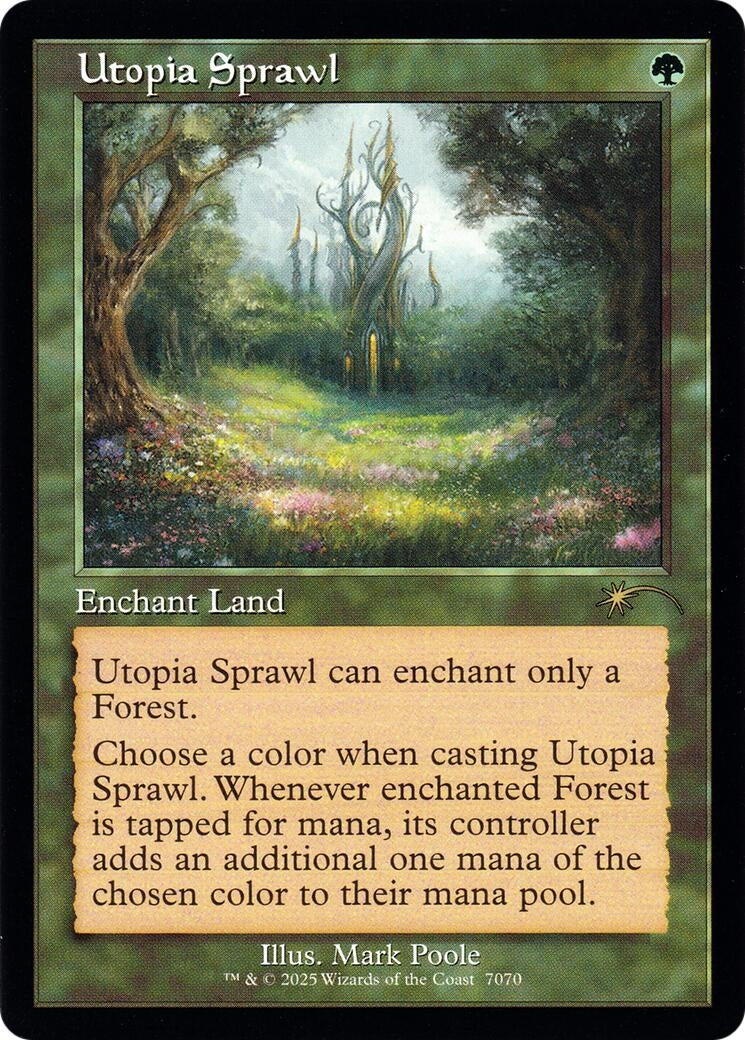 Image for Utopia Sprawl (7070) (7070) (Secret Lair Drop Series) (SLD) - Magic: The Gathering