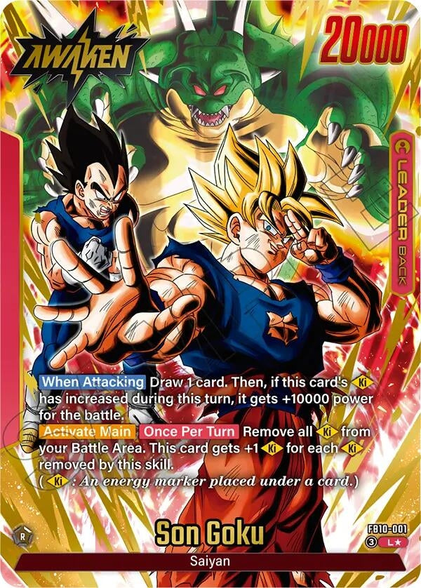 Image for Son Goku - FB10-001 (Alternate Art) (FB10-001) (Cross Force) (FB10) - Dragon Ball Super: Fusion World