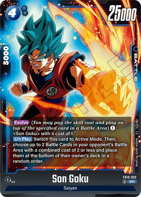 Image for Son Goku - FB10-032 (FB10-032) (Cross Force) (FB10) - Dragon Ball Super: Fusion World