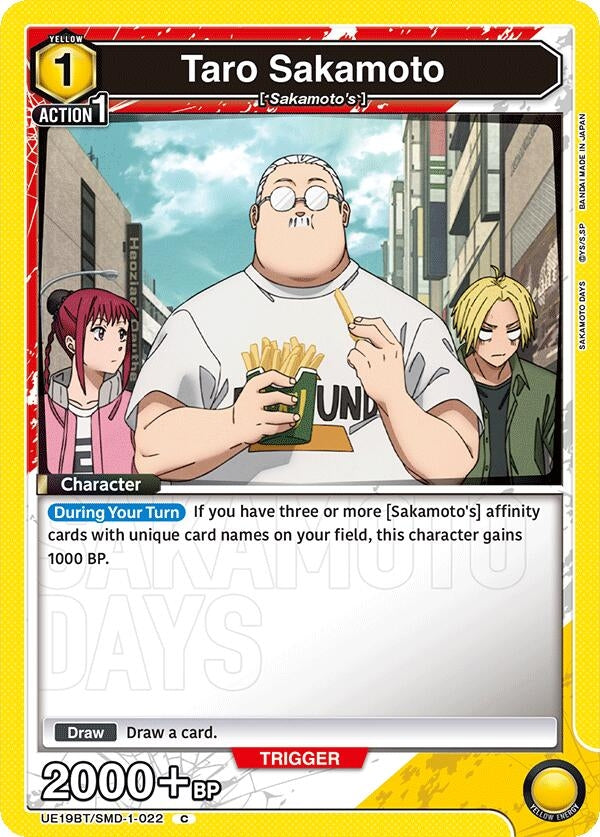Image for Taro Sakamoto (022) (UE19BT/SMD-1-022) (UE19BT: SAKAMOTO DAYS) - Union Arena