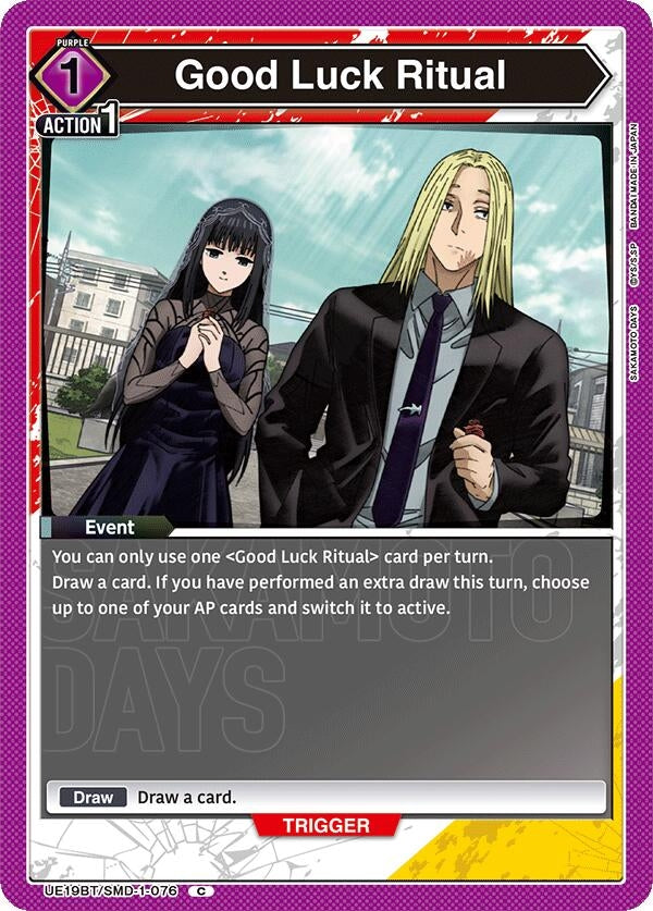 Image for Good Luck Ritual (UE19BT/SMD-1-076) (UE19BT: SAKAMOTO DAYS) - Union Arena