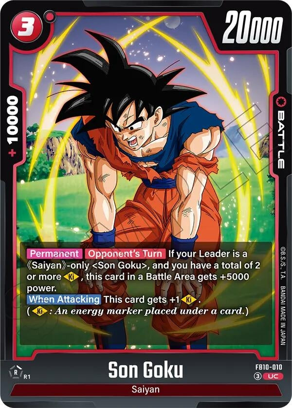 Image for Son Goku - FB10-010 (FB10-010) (Cross Force) (FB10) - Dragon Ball Super: Fusion World