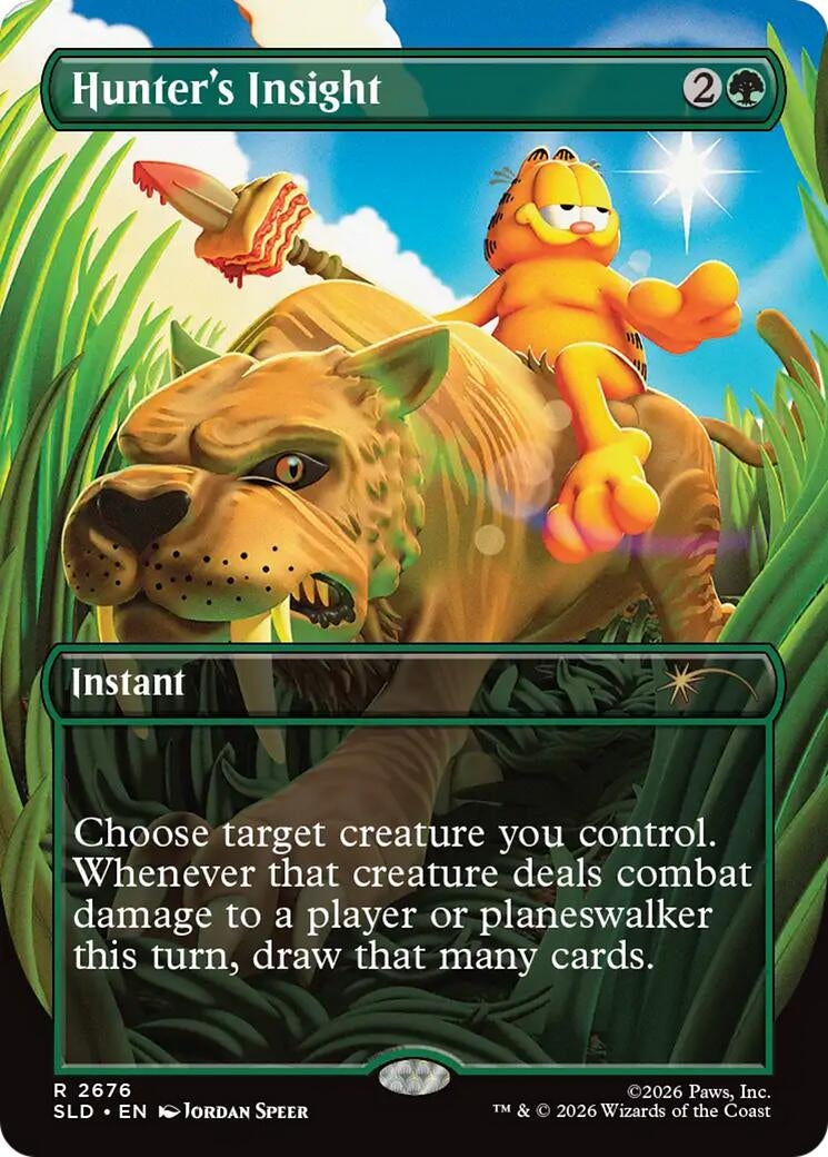 Image for Hunter's Insight (2676) (Secret Lair Drop Series) (SLD) - Magic: The Gathering