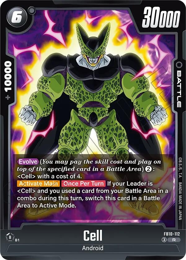 Image for Cell - FB10-112 (FB10-112) (Cross Force) (FB10) - Dragon Ball Super: Fusion World